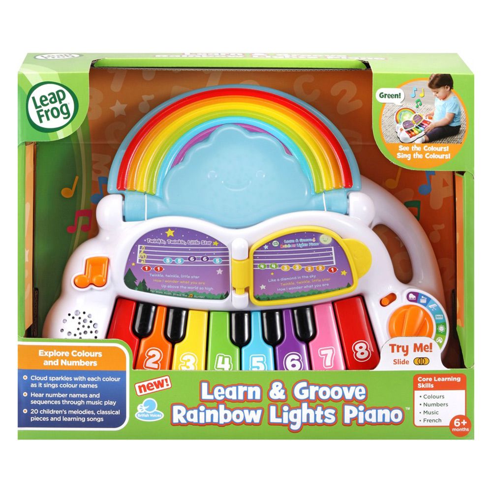 LeapFrog Learn Groove Rainbow Lights Piano