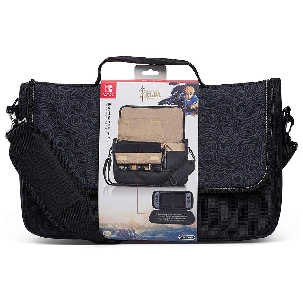 Switch everywhere messenger bag top