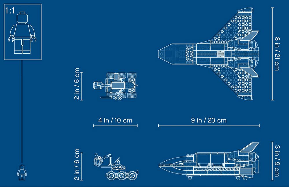 LEGO City Mars Research Shuttle (60226)