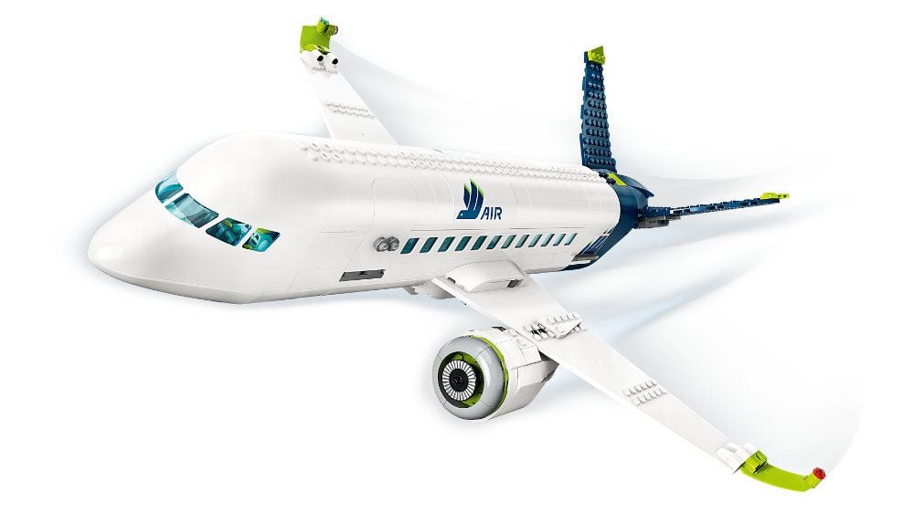 Lego city aircraft top