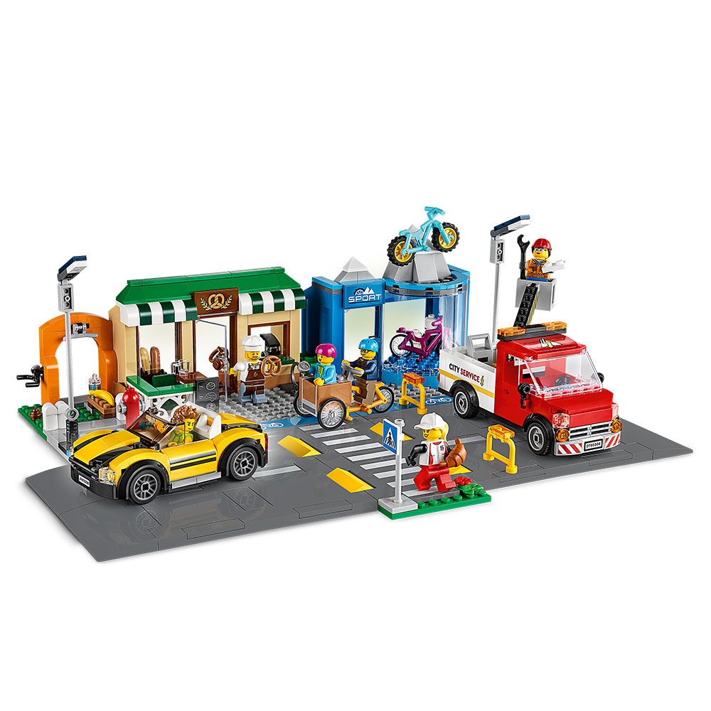 Lego shopping street store