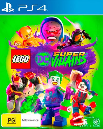 Lego dc super store villains wii