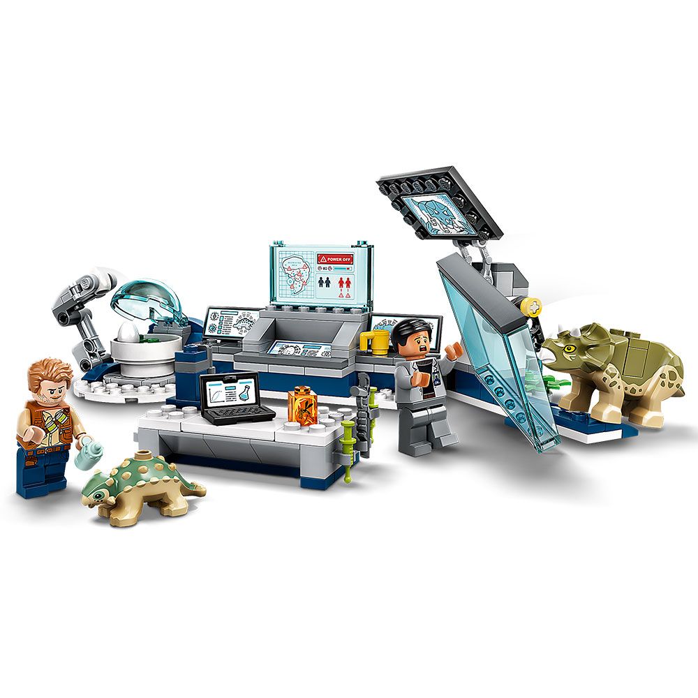 Lego jurassic shop world lab