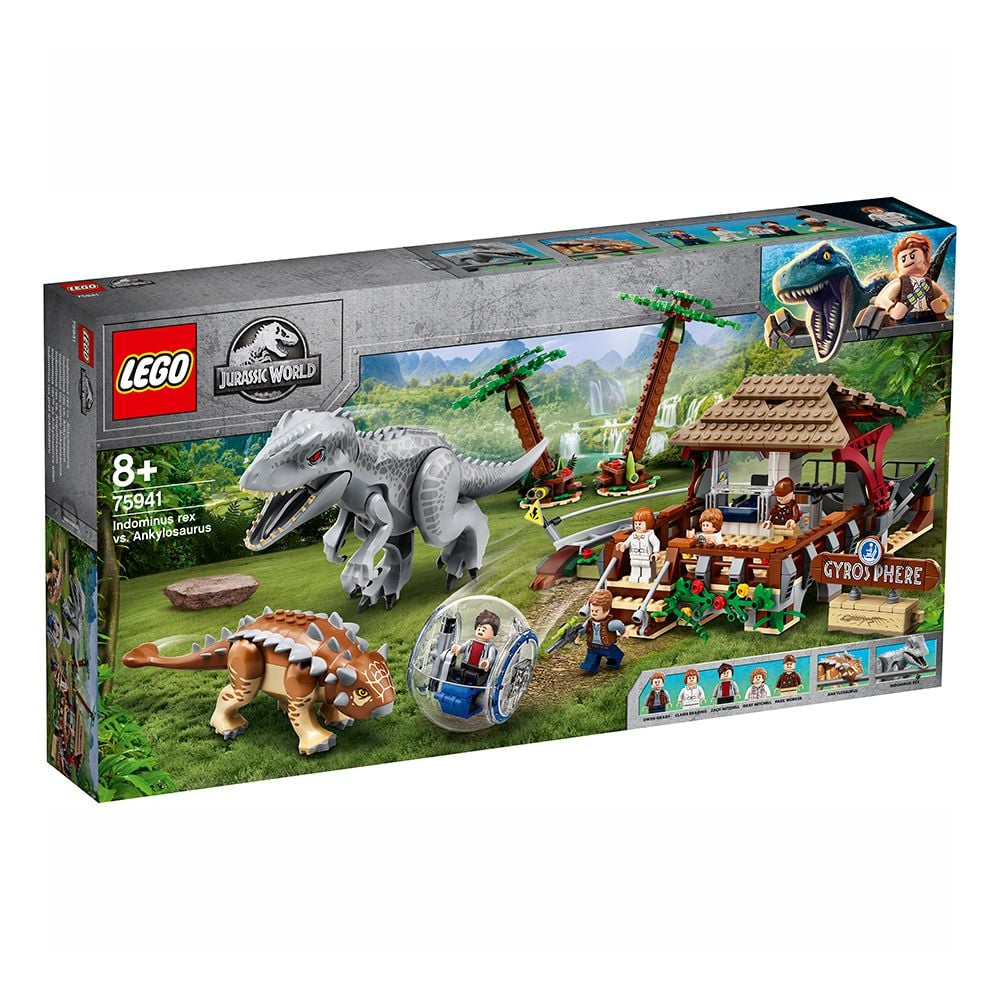 LEGO Jurassic World Inominus Rex vs Ankylosaurus 75941