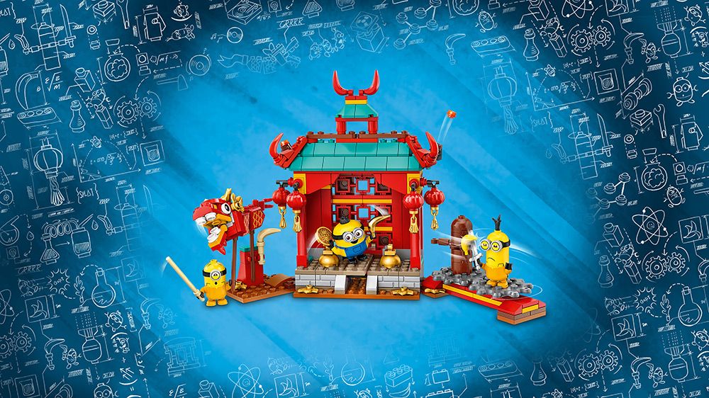 Lego minions hot sale kung fu battle