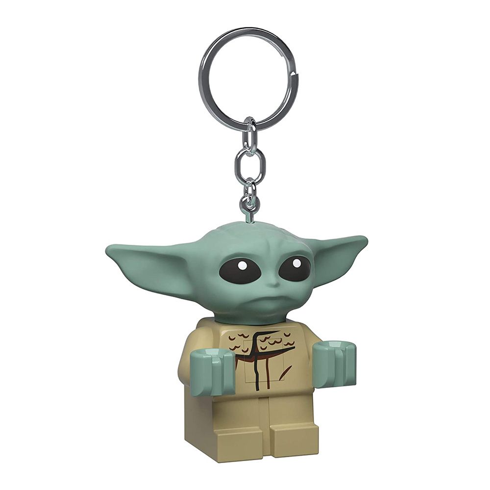 Lego Star Wars Mandalorian The Child Keychain Light 2 Inch Tall Figure