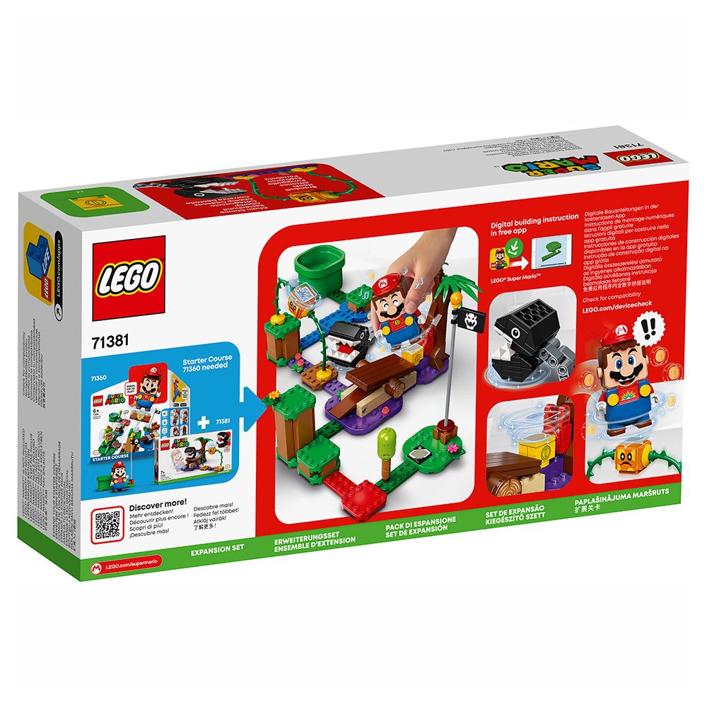 LEGO Super Mario Chain Chomp Jungle Encounter Expansion Set 71362