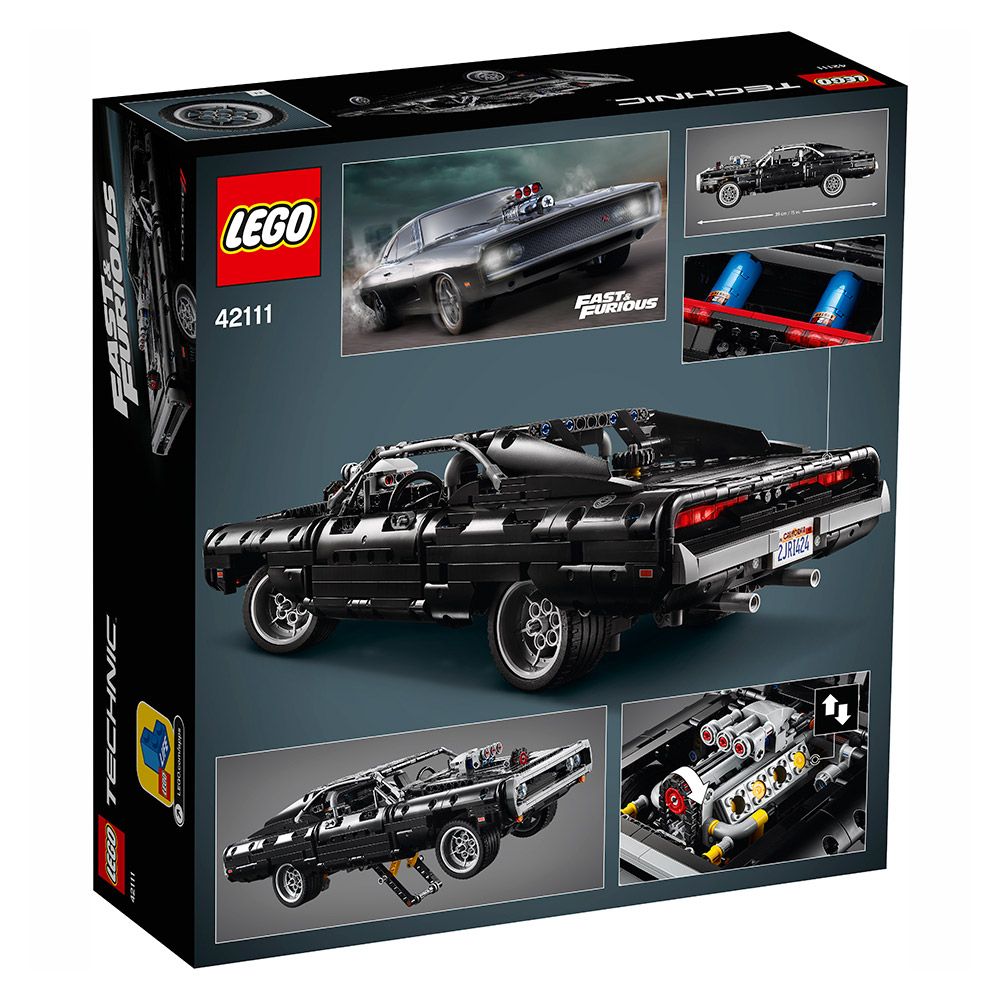 Lego technic dodge sale charger fast and furious