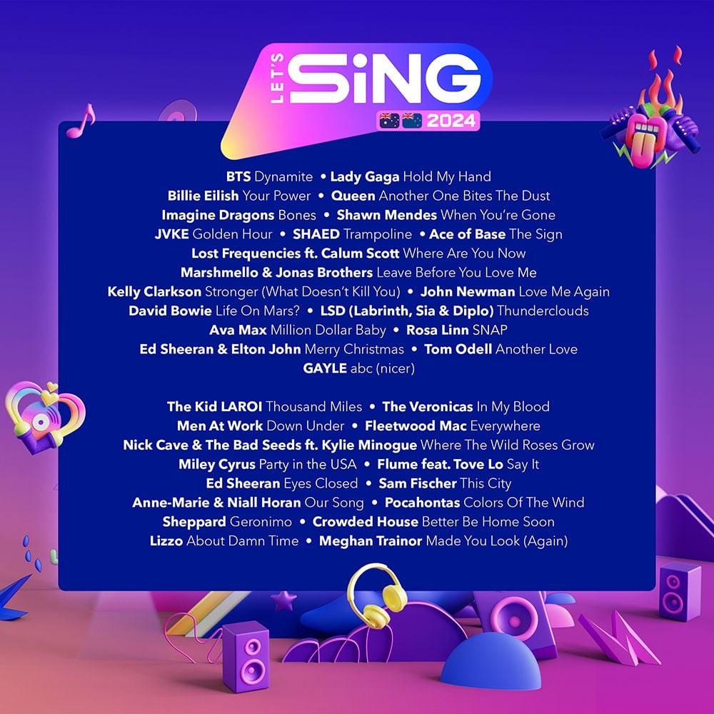 Let's Sing 2024 (2023), Switch eShop Game