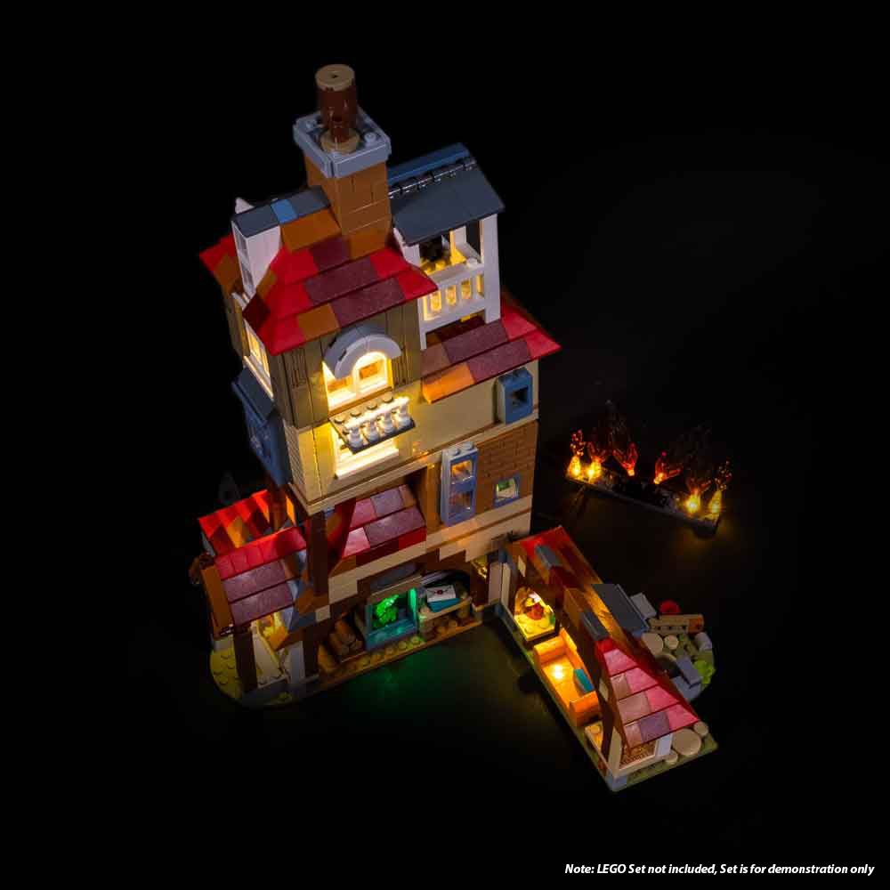 Light My Bricks Harry Potter Attack of The Burrow 75980 Lighting Kit