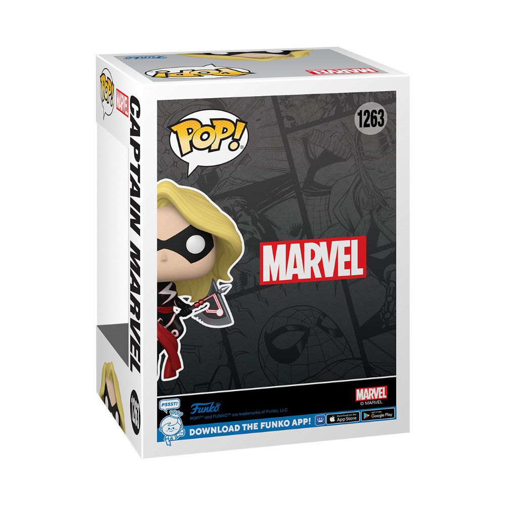 Funko Pop Marvel - Captain Marvel (Exclusivo Phantom - SDCC 2023