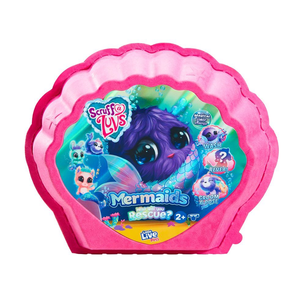 Little Live Pets Scruff A Luvs Mermaids Mystery Plush