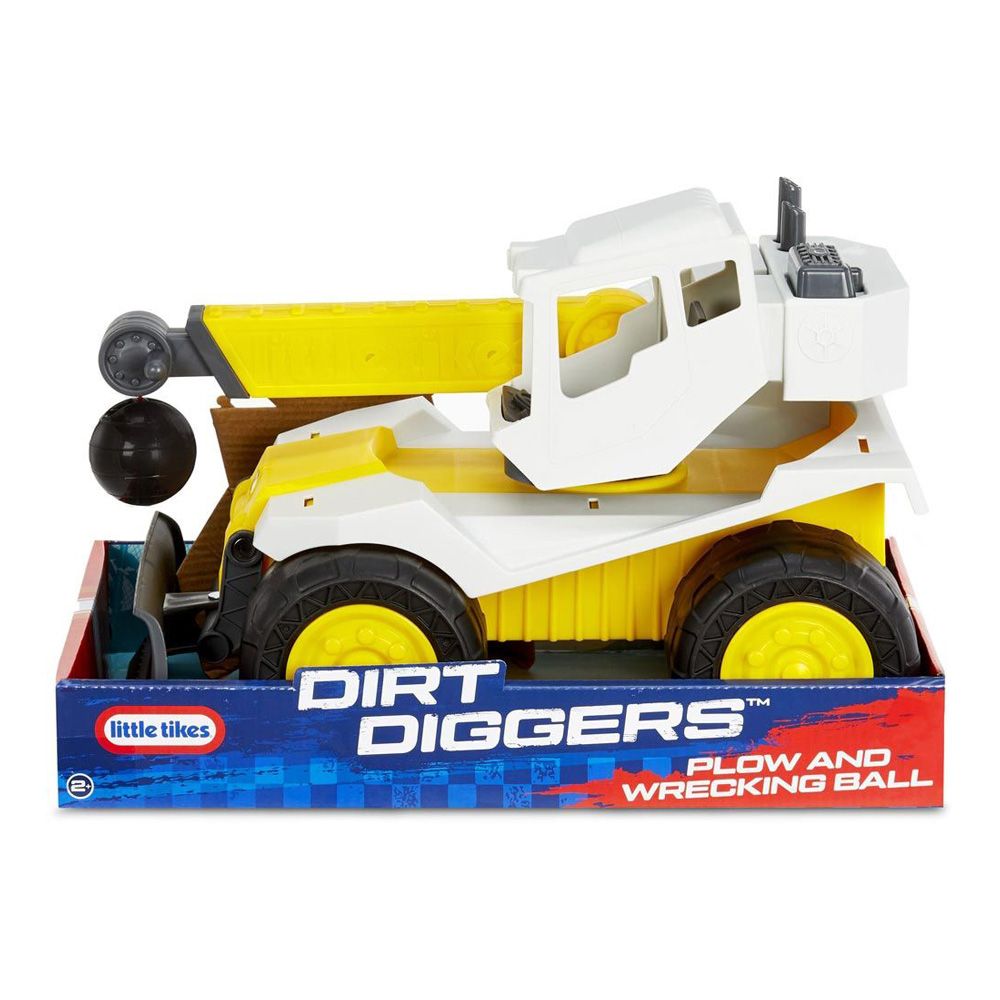 Little Tikes Dirt Diggers Plow and Wrecking Ball