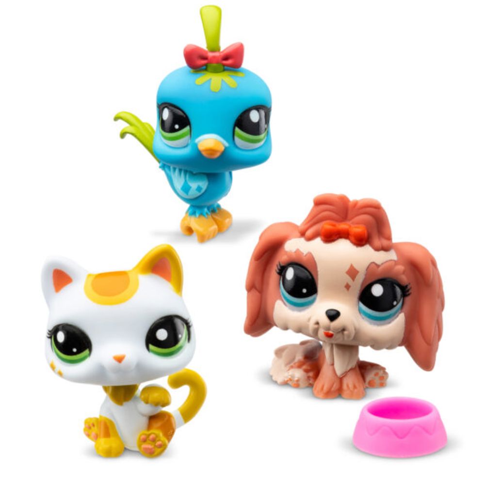 Littlest Pet Shop Trio In Tube City Vibes 3 Pack Figures