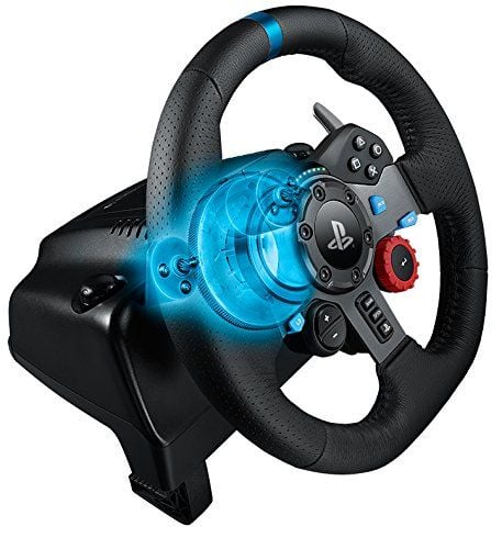 Logitech G29 Driving Force Racing Wheel for PS5, PS4, PC + Logitech Driving  Force Shifter