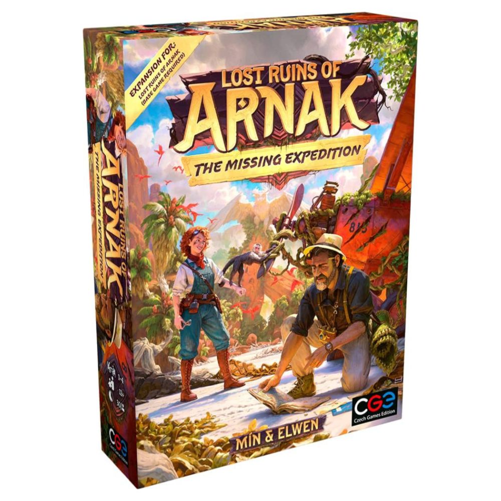 Lost Ruins of Arnak The Missing Expedition Expansion Board Game