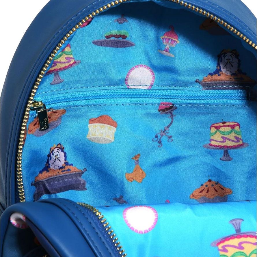 Beauty and the Beast Be Our Guest Mini Backpack by Loungefly