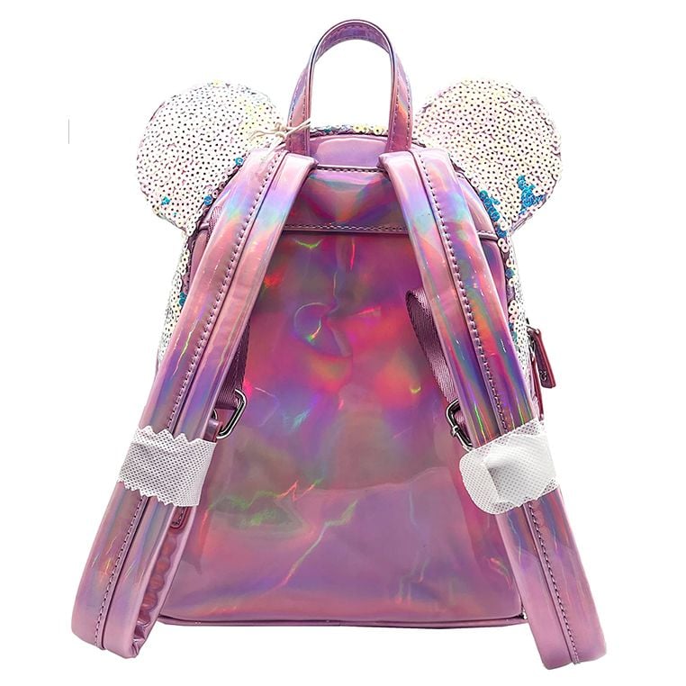 Mini discount iridescent backpack