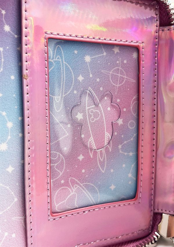 Loungefly Disney Minnie Mouse Planet Minnie Iridescent Sequin 4