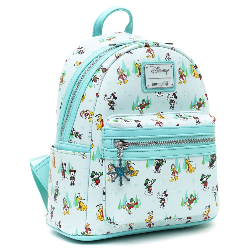 Loungefly Disney Sensational Six Holiday Faux Leather Mini Backpack