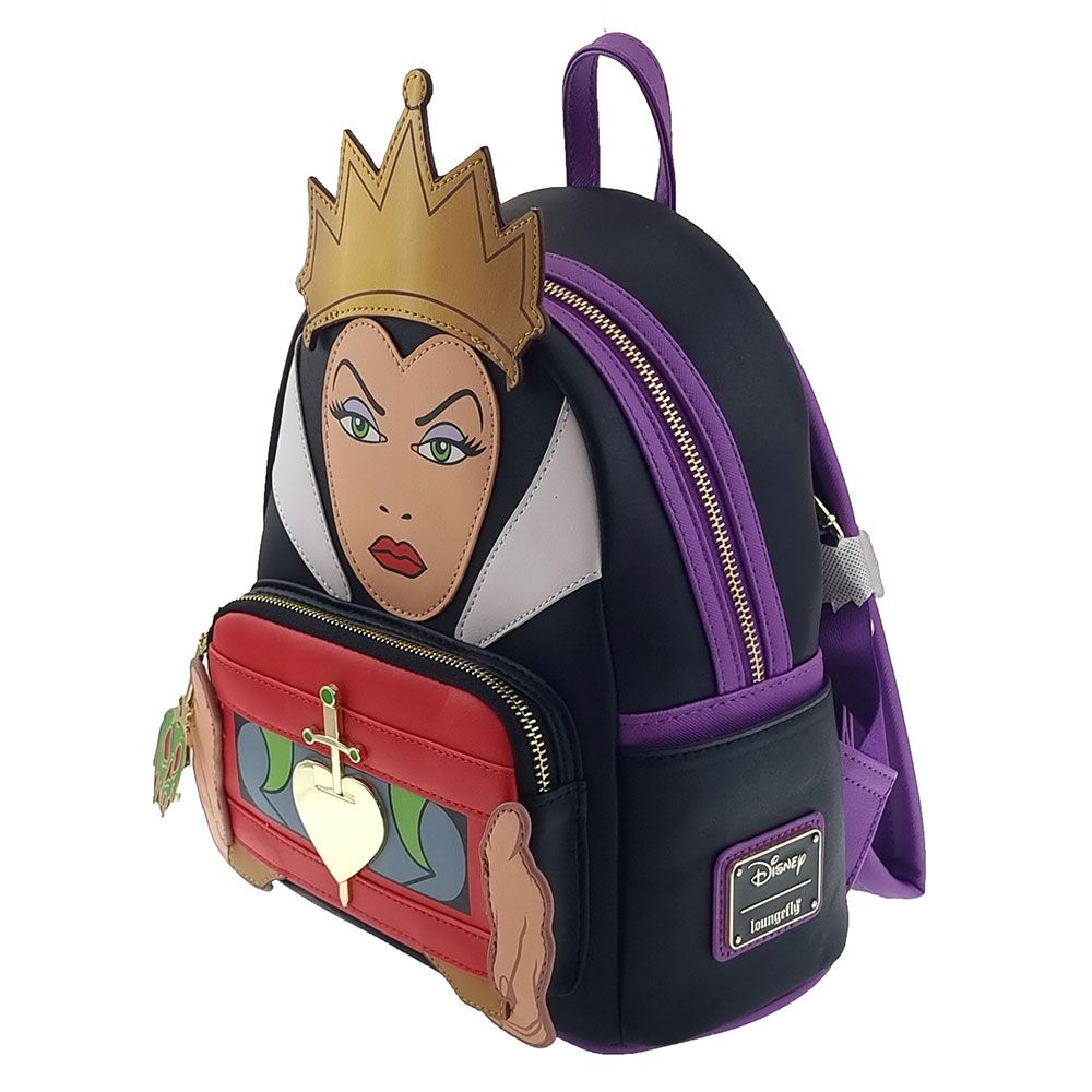 Loungefly Disney Queen of Hearts Faux Leather Mini Backpack – Spacepositive