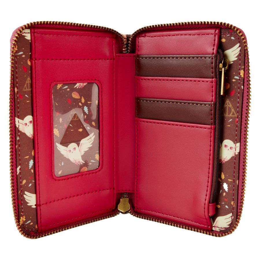 Loungefly Harry Potter Hogwarts Fall Zip Wallet