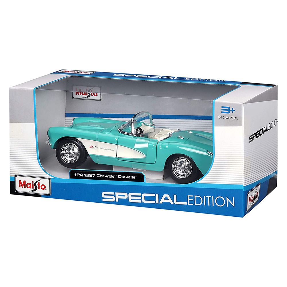Maisto Special Edition 1957 Chevrolet Corvette 1 24 Scale Model Car