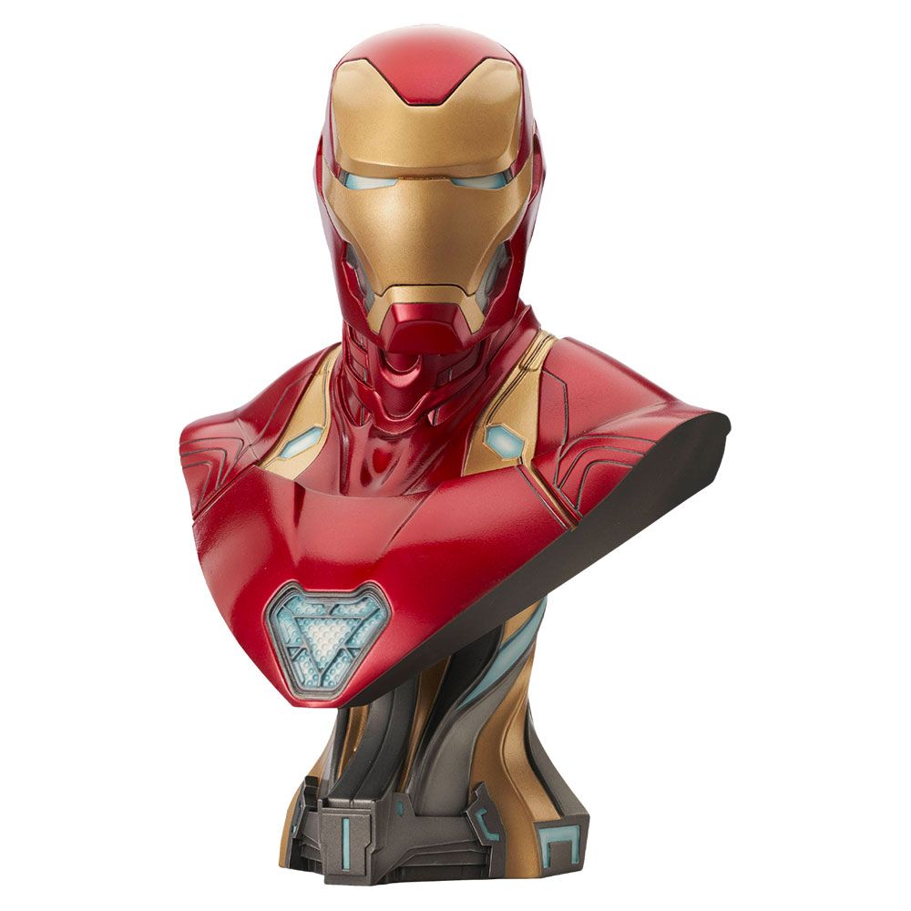 Marvel Avengers 4 Endgme Iron Man Mark L 1:2 Scale Bust | The Gamesmen
