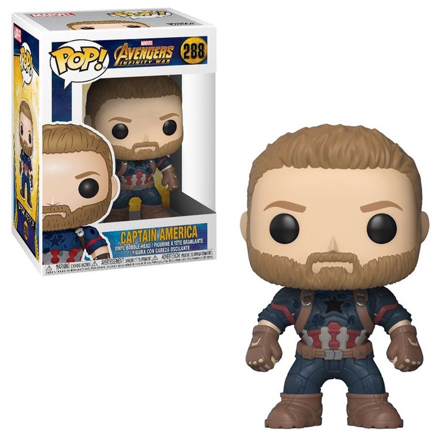 Captain america store pop vinyl