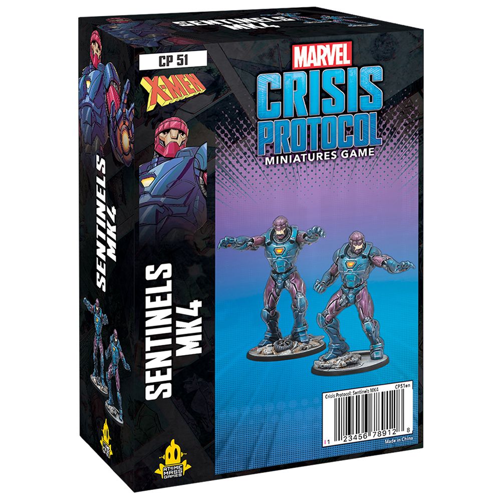 Marvel Crisis Protocol Sentinels MK4 Character Pack Miniatures