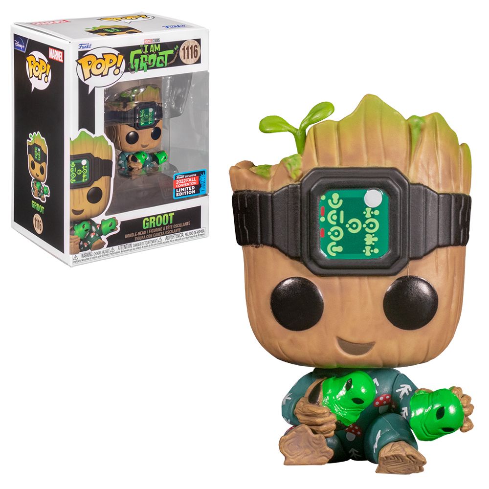 Funko Pop Marvel I Am Groot - Groot ( 2022 Fall Convention Exclusive) –  Badger Collectibles