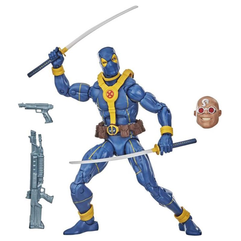 Marvel Legends Series 6 Inch Deadpool Collection Blue Deadpool