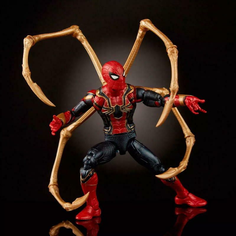 Marvel legends iron man mark 50 sale and iron spider 2 pack