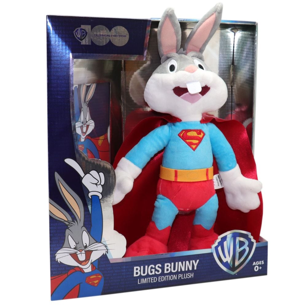 WARNER BROTHERS 100 Years Bugs Bunny Plush Limited Edition #1889 $45.00 -  PicClick AU