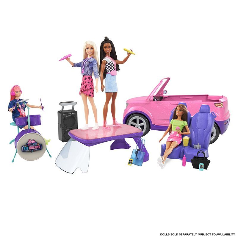 Mattel Barbie Big City Big Dreams Purple SUV Playset