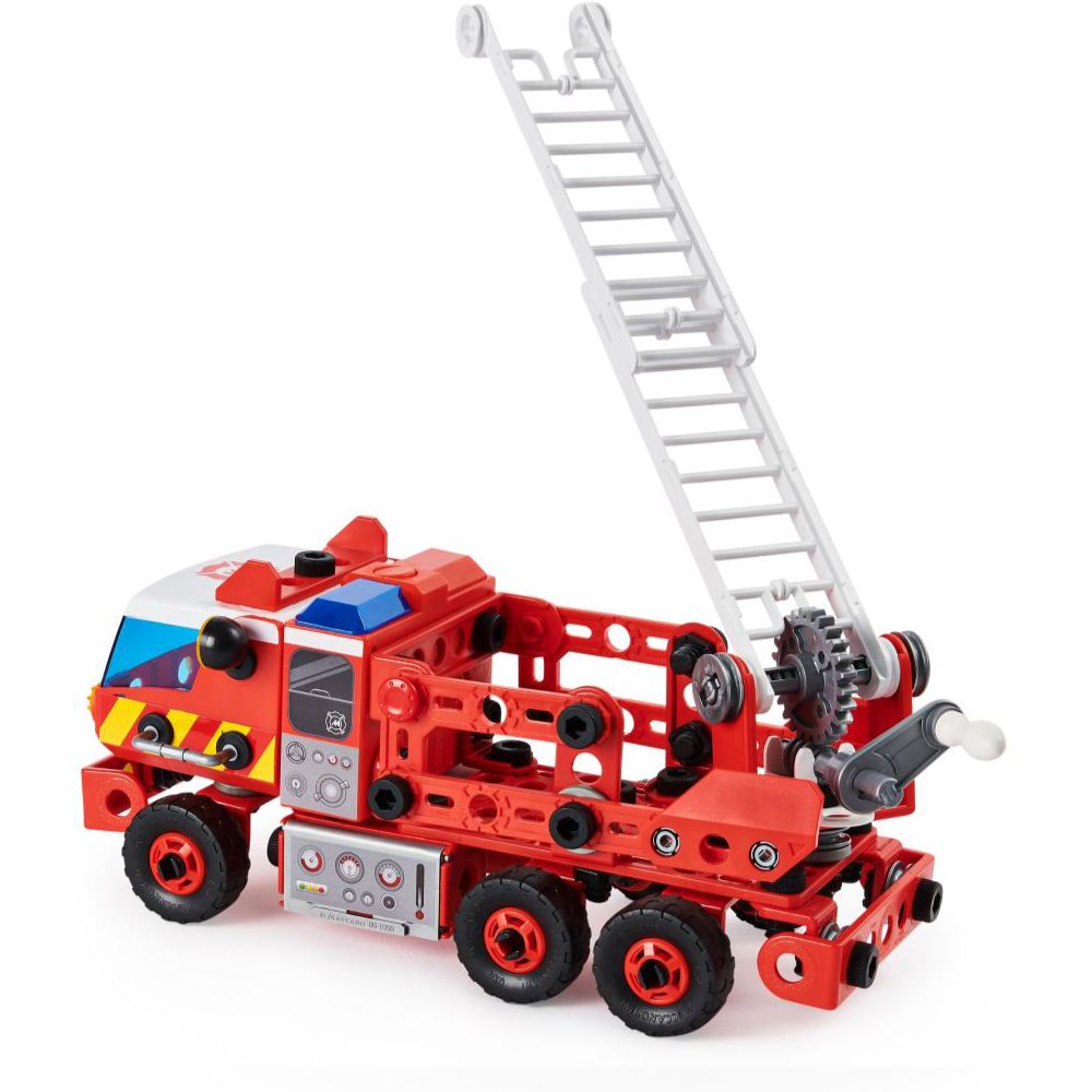 Meccano junior rescue fire engine building set top