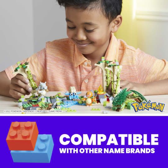Mega Bloks Pokemon Jungle Ruins Playset