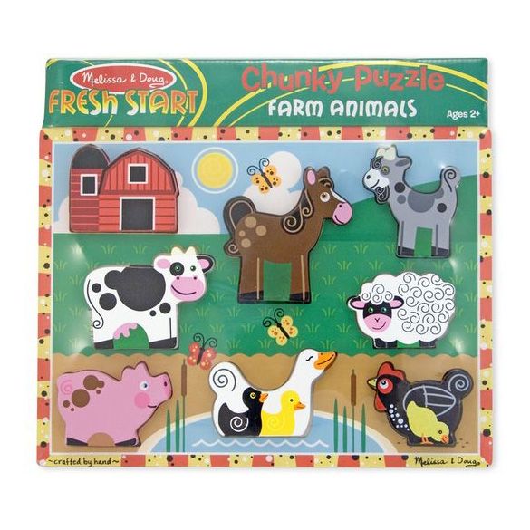 Melissa and doug barn puzzle deals
