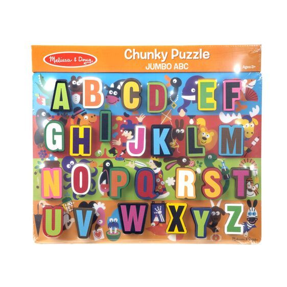Chunky alphabet puzzle on sale