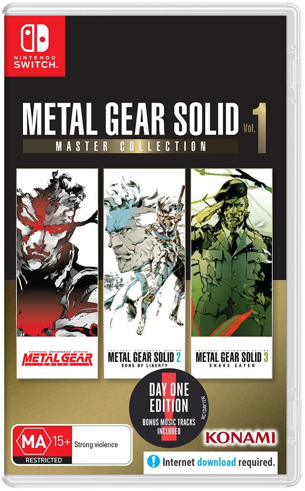 METAL GEAR SOLID: MASTER COLLECTION Vol. 1 will launch on October