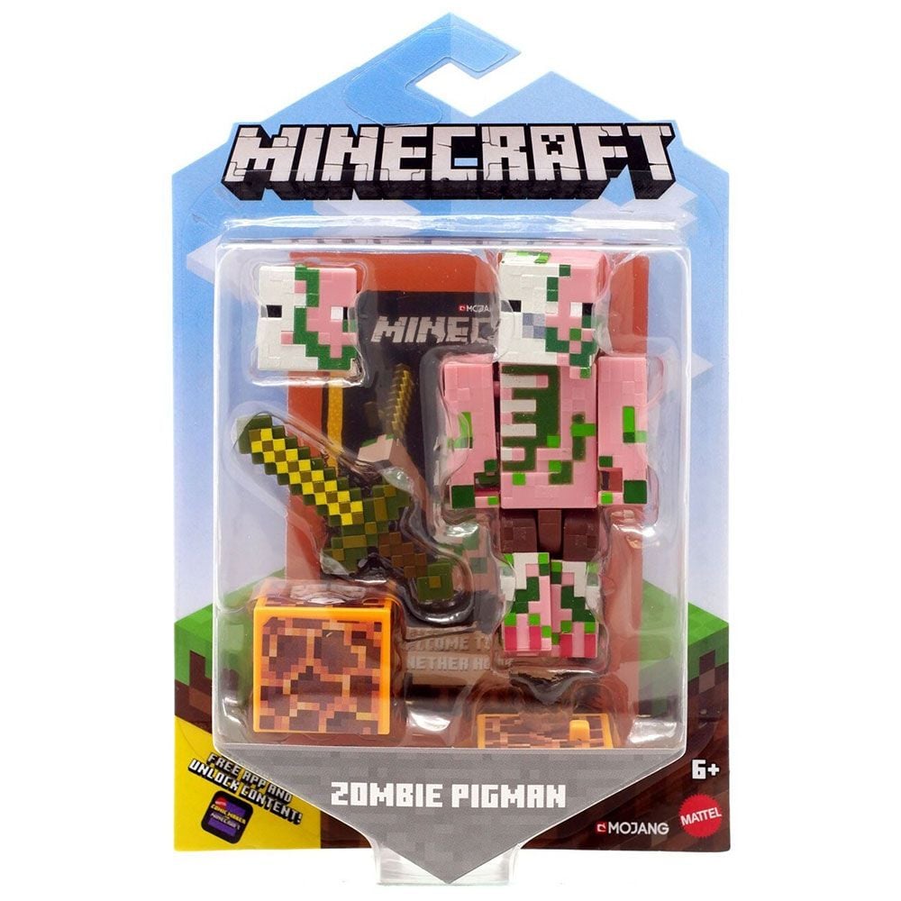 Minecraft Comic Maker Action Figure Zombie Pigman