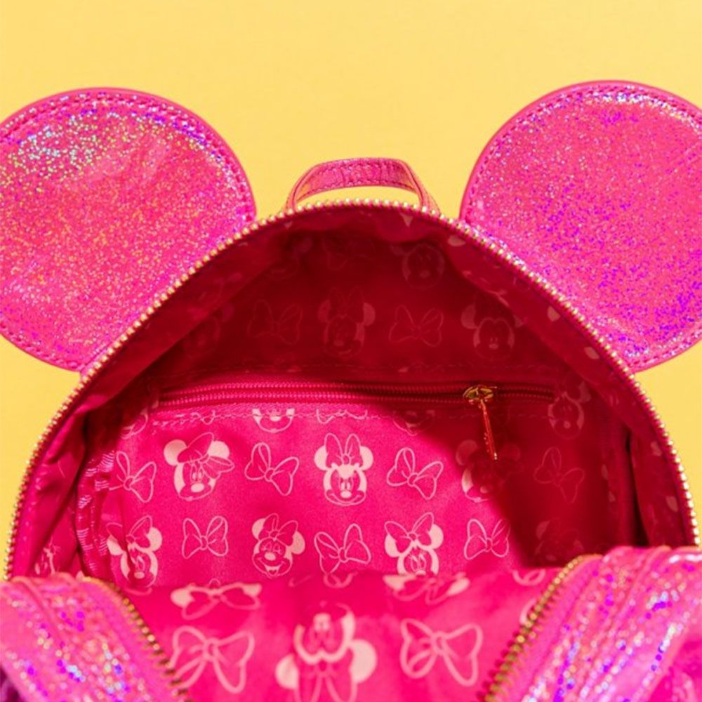 Glitter minnie mouse online backpack