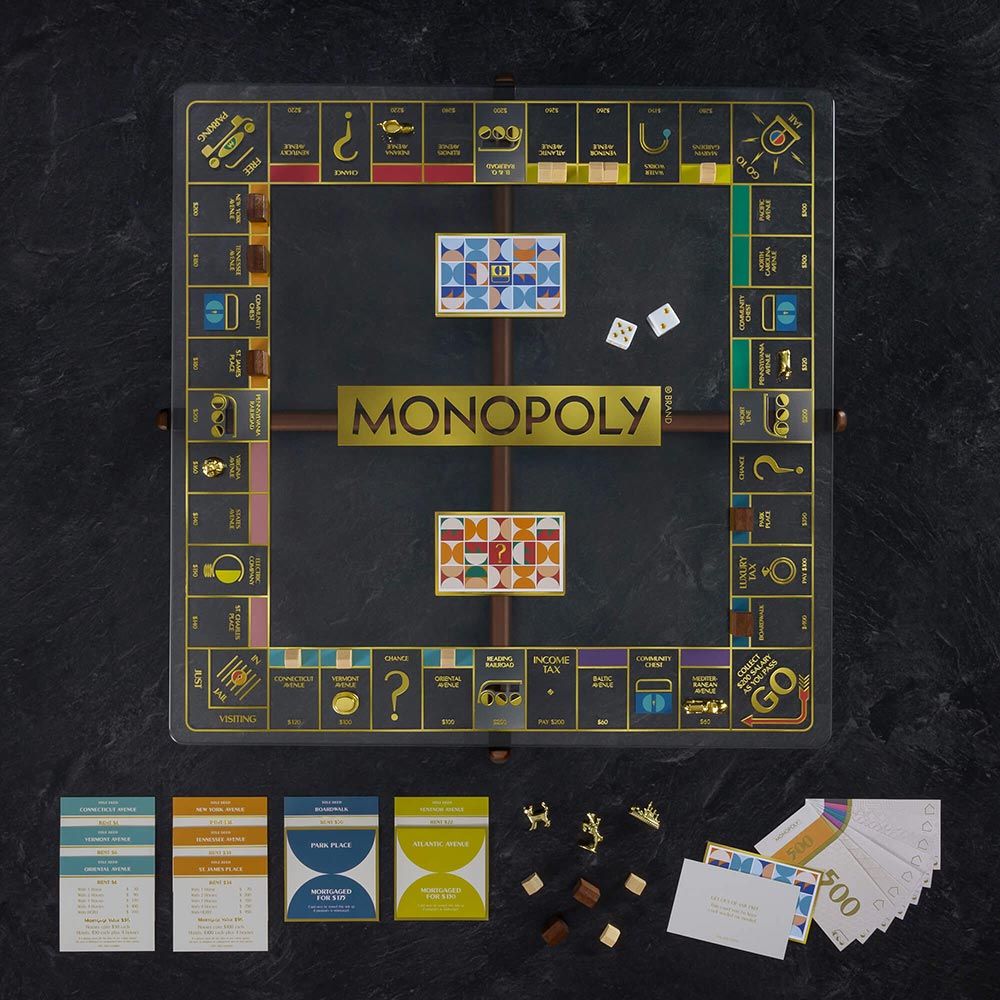 Monopoly Prisma Glass Edition Board Game | The Gamesmen