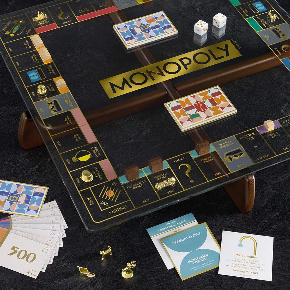 Monopoly Prisma Glass Edition Board Game | The Gamesmen