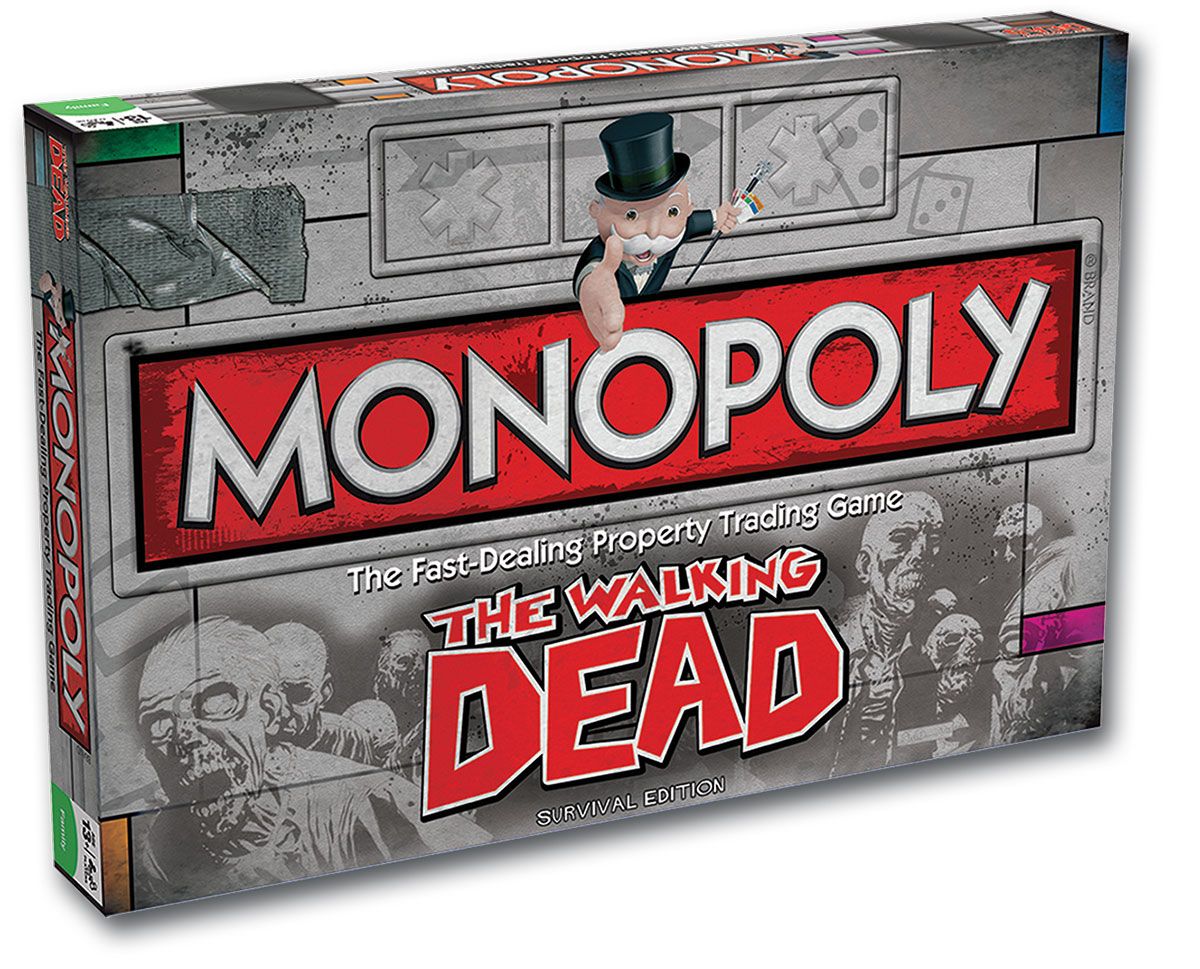 Monopoly: The Walking Dead Survival Edition Board Game