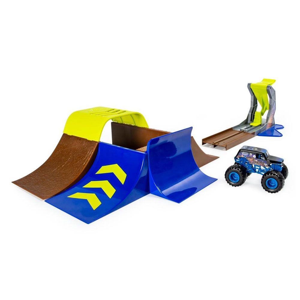 Hot wheels monster 2024 jam truck ramp