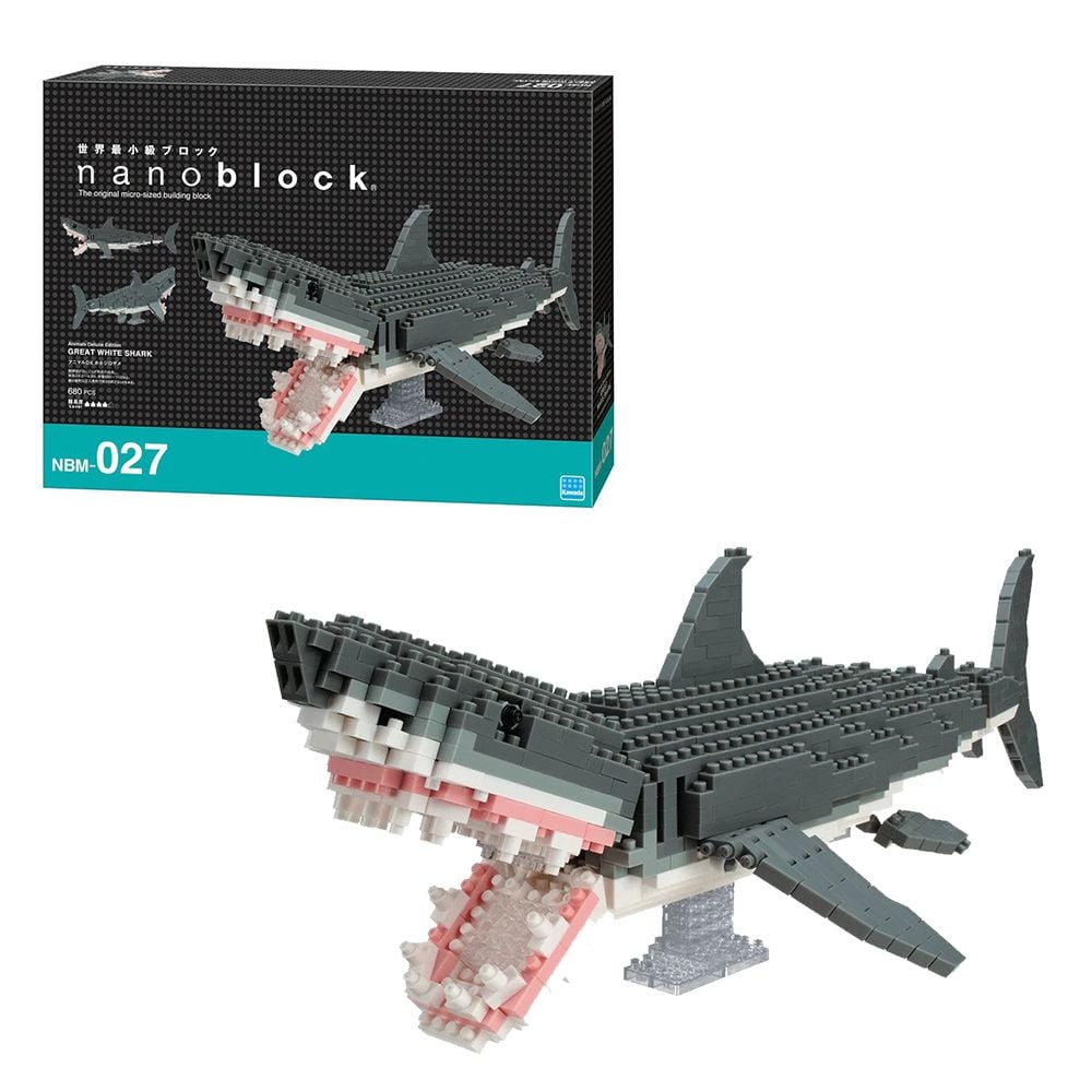 Nanoblock DX Great White Shark
