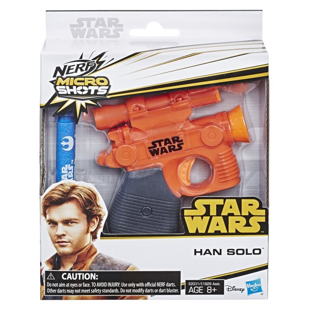 Nerf MicroShots Star Wars Han Solo Blaster