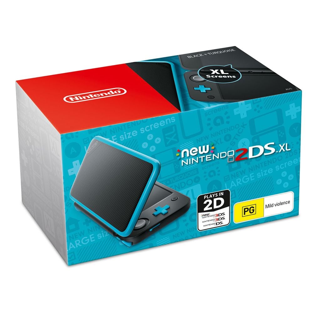 Nintendo 2ds xl black deals