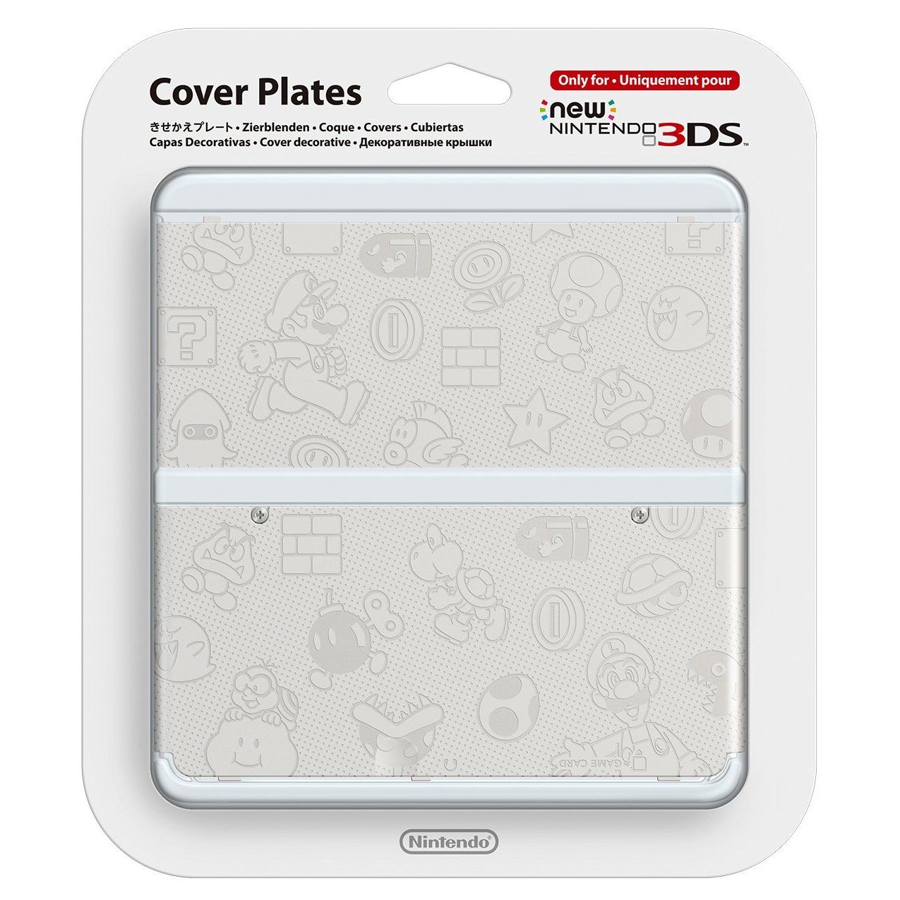 New nintendo 3ds super mario white discount